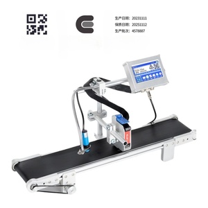 Kontinuierliche Inkjet-Batch-Codier maschine Automatische Online-Thermo leitung Blechdose Kunststoff flasche Desktop-Desktop-Codier maschinen - Product Image 1