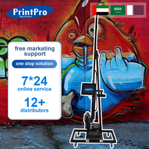 PrintPro 20 Sq.m./H otomatik 5D yazıcı için duvar tablosu makine UV 3d duvar yazıcı boyama makinesi - Product Image 1