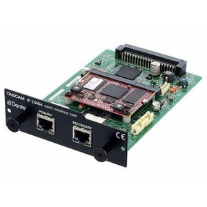 Tascam IF-DA64 Dante интерфейсная карта металлическая Строительная модель IF-DA64 - Product Image 1