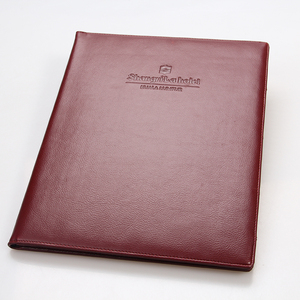 Biểu Tượng Tùy Chỉnh Đa-Chức Năng PU Da Thư Mục Máy Tính Xách Tay Pocket Tập Tin Kinh Doanh Tổ Chức A4 Da Nhân Tạo Thư Mục Tập Tin - Product Image 6