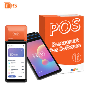 Hanbu Android 12,0 Máquina de pantalla táctil móvil Impresora Terminal POS de mano Sistemas de software de caja registradora - Product Image 4