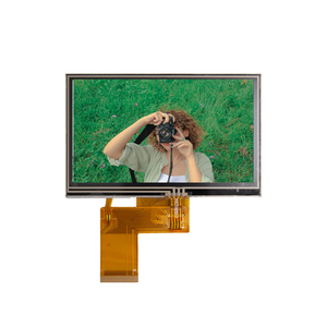 Tft LCD-Bildschirm 4,3 Zoll 480x272 SPI MCU TFT LCD-Modul mit resistivem CTP-Touchscreen - Product Image 6