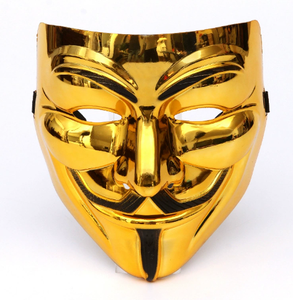 Cadılar bayramı için süslü elbise parti tam yüz v-şekil Vendetta film Cosplay kostüm aksesuarı - Product Image 5