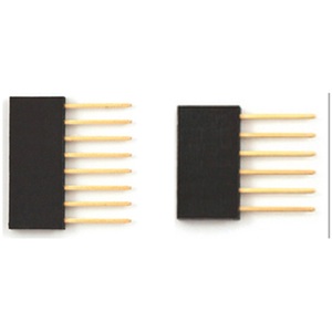 40PCS x <strong>8</strong>-Pin + 40x 6-Pin Stackable Female Shield <strong>Header</strong> Tall Stacking Kit &amp; Special long line needle mother seat - Product Image 1