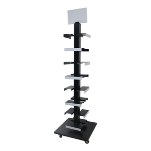 Metall Schuh Sneaker Display Rack Benutzer definierte verstellbare Schuh regal 8 Tier Modern Display Stand für den Einzelhandel
