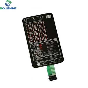 <strong>Embossed</strong> Touch Screen Button Poly Dome Membrane <strong>Switch</strong> Keypad <strong>Keyboard</strong> for Automatic Control for Telecommunication Equipment - Product Image 4