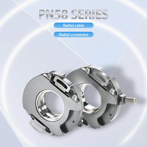 Ultra Thin Series PN58 incremental hollow shaft rotary <strong>encoder</strong> with up to 10000 ppr metal suitable for industrial <strong>use</strong> - Product Image 1