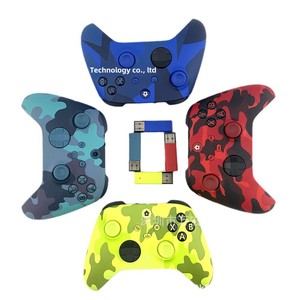 สำหรับ Xbox Series s/x คอนโทรลเลอร์ไร้สาย2.4G สำหรับบลูทูธดีไซน์ลายพรางจอยสติ๊กเกมสำหรับ PC คุณสมบัติการสั่นสะเทือนของ iOS