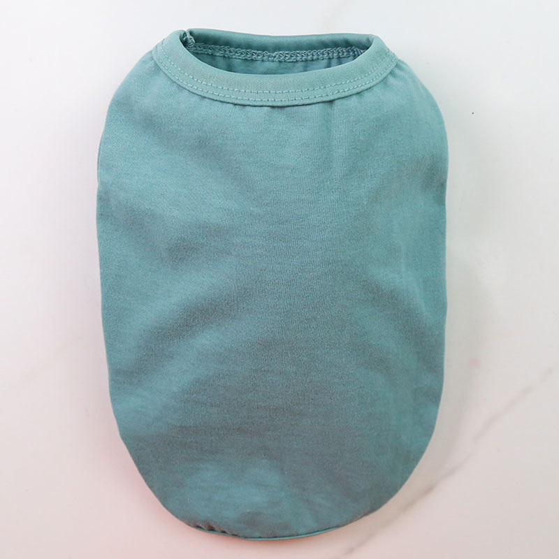 Chaleco de puro algodón, puro gris-azul
