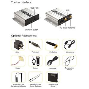 Detector de entrada analógica VT600, rastreador gps con SOS y alarma de velocidad, 3 entradas digitales y 1 salida - Product Image 3