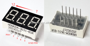 Super Red 0,36 Zoll 7-Segment-Anzeige 3-stellige LED-Modul-LED-Segment anzeige