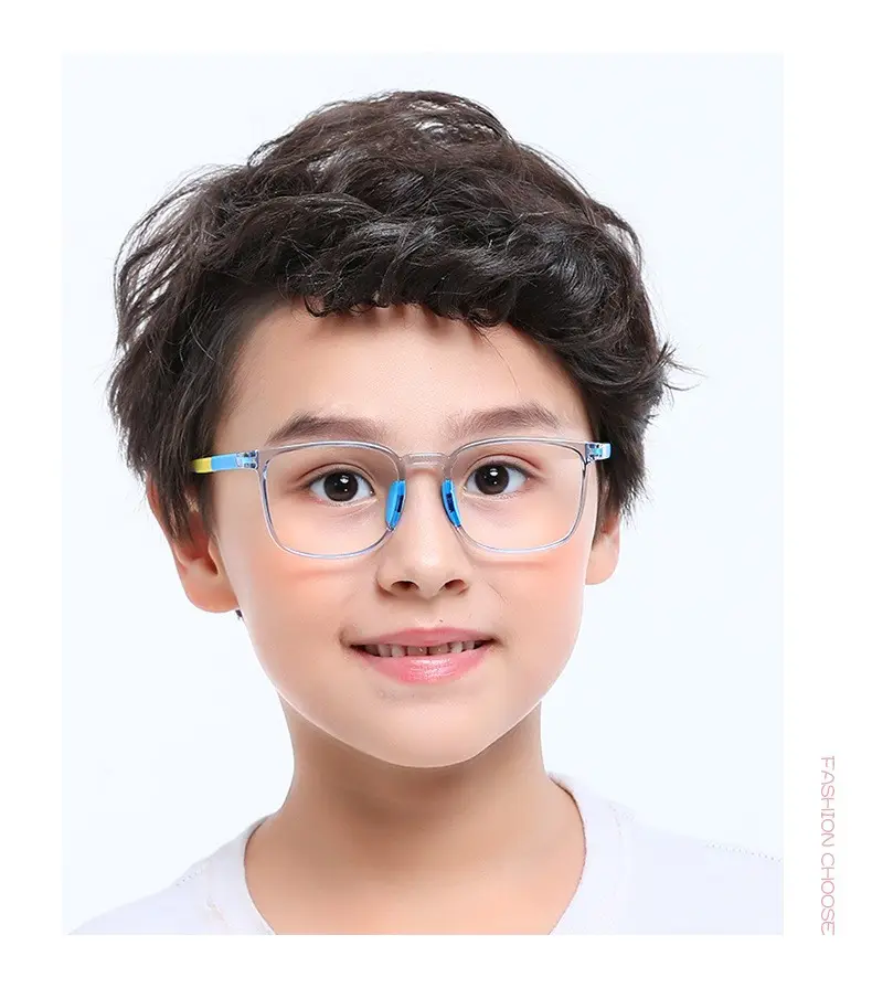 2230 Jincai nuovi arrivi Matarials per uso alimentare occhiali leggeri per bambini montature per occhiali occhiali per ragazze ragazzo occhiali Anti raggi blu