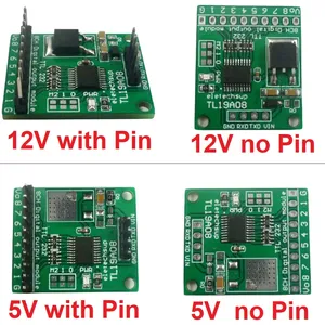 8ch Modbus Rtu a comando RS232(TTL)PLC modulo PC UART IO quadro interruttore di controllo per relè di automazione industriale