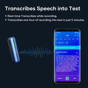 Intelligent Transcriber T1 Smart Voice Pen Translator 134 Languages Travel Translator With Simultaneous Interpreting