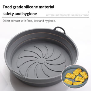 <span class=keywords><strong>Silicone</strong></span> Nồi chiên không khí nướng chảo-không dính Lò an toàn khuôn cho bánh, <span class=keywords><strong>pizza</strong></span>, khoai tây-chịu nhiệt 450 ° F & máy rửa chén an toàn - Product Image 4