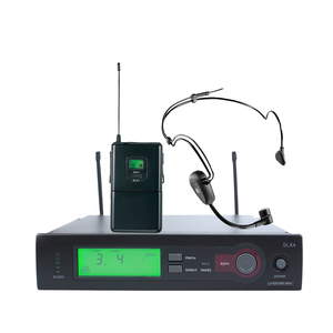 SLX4 SLX24 BETA58 profesyonel kablosuz UHF mikrofon metal mikrofon sistemi Karaoke kilise performansı için çerçeve ile - Product Image 5