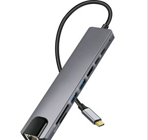 8合1 Type-C扩展坞usb-c家用和商用4K