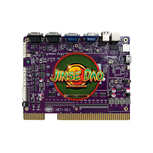 Gameroom ขายดีเกมทักษะ PCB jinse Dao 4เกมใน1อาเขตวิดีโอเกมกระดานสัมผัสทอง85% การตั้งค่า99.5% - Product Image 1