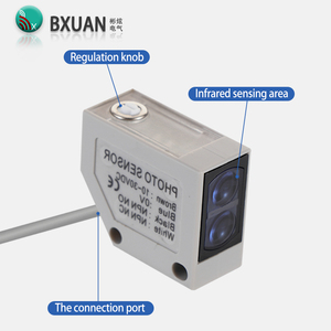 BXuan 30cm <strong>Detection</strong> Distance Optical <strong>Sensor</strong> NPN PNP 24V Photoelectric Switch Long Range Reflector Laser <strong>Sensor</strong> <strong>Use</strong>