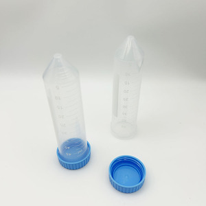 <span class=keywords><strong>Tube</strong></span> à centrifuger en plastique de 15ml avec fond conique dégradé blanc pour une utilisation en laboratoire - Product Image 4