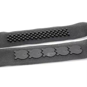 Custom <strong>Elastic</strong> Self-Adhesive Double Side <strong>Hook</strong> <strong>and</strong> <strong>Loop</strong> Fasteners New Fish Button Tap Cuff for Garment - Product Image 4