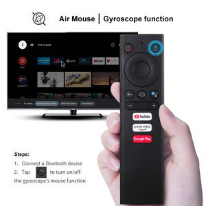 Mecool KM9 Pro KM6 KM1 Android 10.0 TV-Box Gyroskop Sensor Remote Mecool V01 Sprach steuerung - Product Image 4