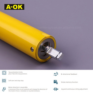 <strong>A</strong>-<strong>OK</strong> <strong>Motor</strong> AM25 1/25-ES-E-Z Smart Tuya Zigbee Lithium Battery Roller Blind Shutter Tubular 25mm Rechargeable <strong>a</strong> <strong>OK</strong> <strong>Motor</strong>