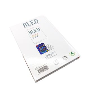 หนังสือปกแข็งไวยากรณ์ฉบับภาษาฝรั่งเศสพิมพ์สีเต็มรูปแบบหนังสือที่ผลิตตามสั่งจากโรงงาน