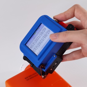 Piccola stampante a getto d'inchiostro per data di stampa della scatola numero di serie stampa portatile e ad alta velocità con stampante manuale a inchiostro solvente - Product Image 4