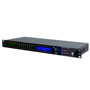 Frecuencia de muestreo de 192kHz, 4 entradas, 8 salidas, Sistema de Gestión de altavoces de audio profesional FIR integrado, procesador de audio digital DSP - Product Image 3