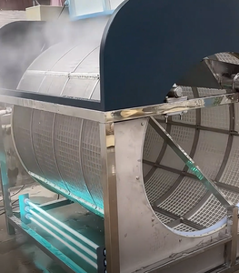 Stainless Steel High Efficiency Fish Farm <strong>Vacuum</strong> <strong>Drum</strong> <strong>Filter</strong> Mechanical Rotary Fine Screen Rotary <strong>Drum</strong> <strong>Filter</strong> for Koi Pond