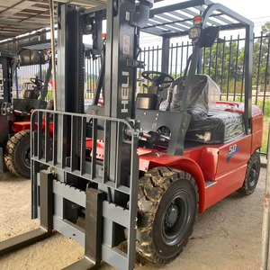 Anhui Heliディーゼルフォークリフト4 4.5トンフォークリフト<span class=keywords><strong>depo</strong></span> forklifti中国製Adatto in fabbrica 2024運転の快適さ
