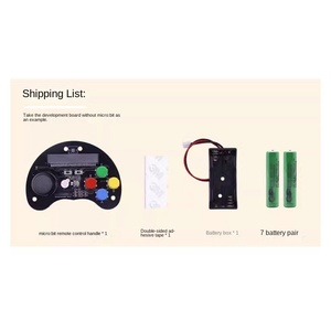Microbit Programmable Gamepad Kit MicroBit Rocker Key Expansion Board with Wireless <strong>Remote</strong> <strong>Control</strong> Compatible with Raspberry Pi