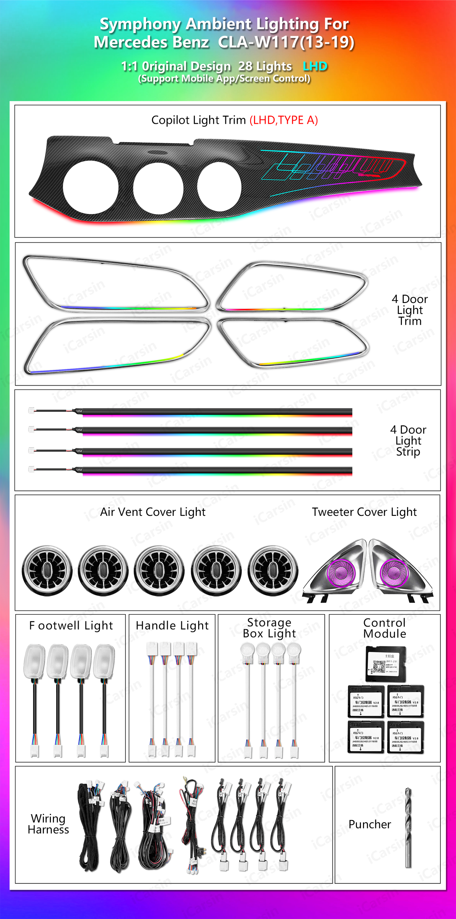 Kit per guida a sinistra 2