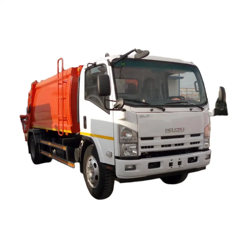 Japan brand lSUZU garbage can trash bin cleaning washing truck for sale
