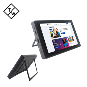 <strong>Raspberry</strong> <strong>Pi</strong> 4 <strong>Model</strong> B/ 3B+/ 3B 7 Inch 1024x600 IPS Capacitive Touch Screen with <strong>Case</strong> Bracket OSD Menu - Product Image 1