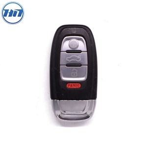 A6 A7 A8 orijinal araba anahtarı 8K0959754B 3 + 1 düğmeler anahtarsız akıllı uzaktan anahtar FCCID IYZFBSB802 - Product Image 2