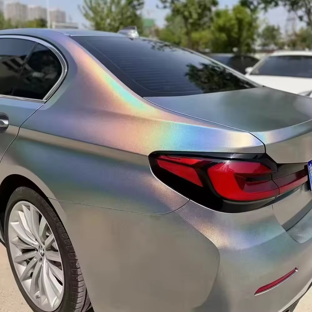 Rainbow Laser Silver(matte)