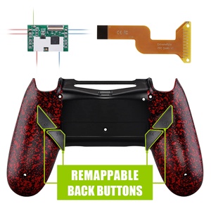 Kit de modificación personalizado eXtremeRate, botones de extensión trasera, Kit de reasignación para paletas de controlador PS4 con carcasa trasera de placa de reasignación - Product Image 3