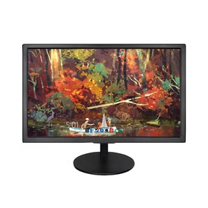 Monitor LCD de 24 pulgadas Panel IPS Resolución HD Entrada HDMI VGA para computadoras portátiles de uso comercial de oficina