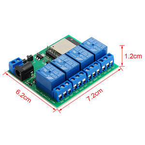 ESP32S WiFi Relay Module <strong>For</strong> <strong>Arduino</strong> 4 Channel ESP32-WROOM-32 WiFi <strong>Bluetooth</strong>-compatible Switch <strong>Control</strong> Module <strong>for</strong> Smart Home - Product Image 1