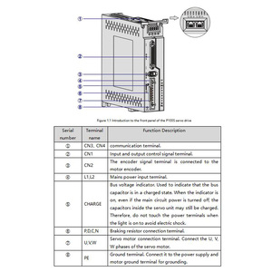 Hochleistungs-60-Servomotorantrieb 0,4 kW ASD240 220V für elektronische Geräte Wechselstrom-Servomotor 400-W-Servoantriebssteuerung - Product Image 5