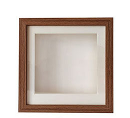 Extérieur imitation bois Intérieur blanc