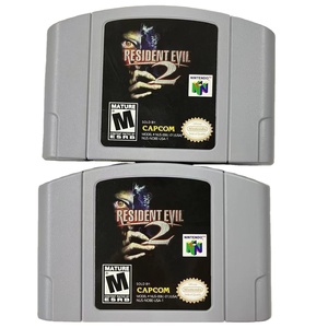 ニンテンドー64USATSCバージョンレトロビエデオ512ビットN64カートリッジコンソール用バイオハザード2ビデオN64ゲームカートリッジ - Product Image 6