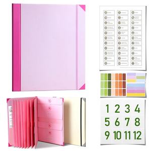 Estate End-of-Life Case Organizer A4 Carpeta de papel Notebook Planner File Folio para documentos importantes Carpeta de almacenamiento - Product Image 4