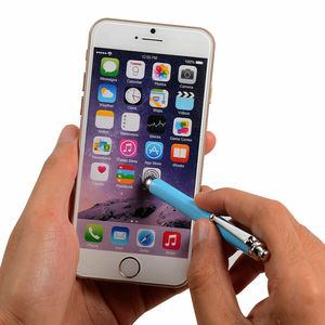 יוניברסל קיבולי מסך מגע עט מתכת עט חרט עבור iPhone iPad סמסונג HuaWei טלפון Tablet 10 צבעים - Product Image 4