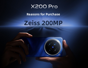 Vivo X200 PRO 5Gグローバルバージョン (ブラック) 6.67 \ "50MP寸法9400オクタコアCPU 512GB 16GB RAMデュアルSim LTEスマートモバイル - Product Image 5