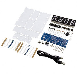 (Componenti elettronici) Chip integrato Circuis IC miglior fai da te LED orologio elettronico blu microcontrollore orologio digitale con - Product Image 2