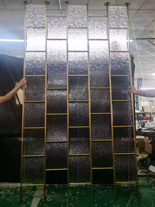 HomedecoLEDラグジュアリーメイクウォーターカーテンカラフルなLEDライト気泡アクリルウォーターカーテン噴水