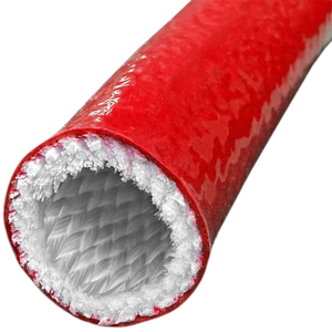 JAS High Temperature Fiberglass <strong>Cable</strong> Sleeve <strong>Hose</strong> and Fire Resistant <strong>Cable</strong> High Temperature Fiberglass Braided <strong>Cable</strong> Sleeve - Product Image 4